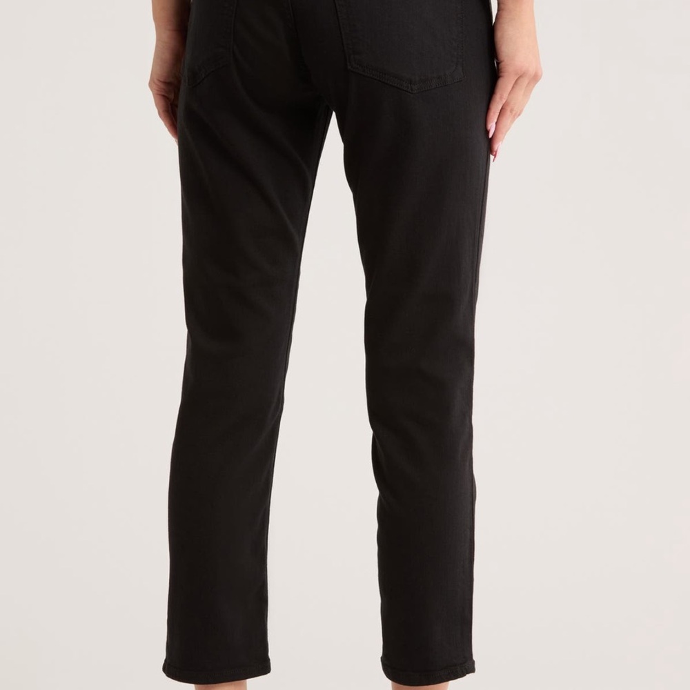 Rag & Bone Low-Rise Boyfriend Jeans Dylan Ankle Black - Picture 2 of 8